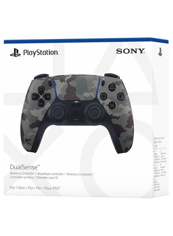 Play Station Sony Dualsense Wireless Controller PS5 - Grey Camo