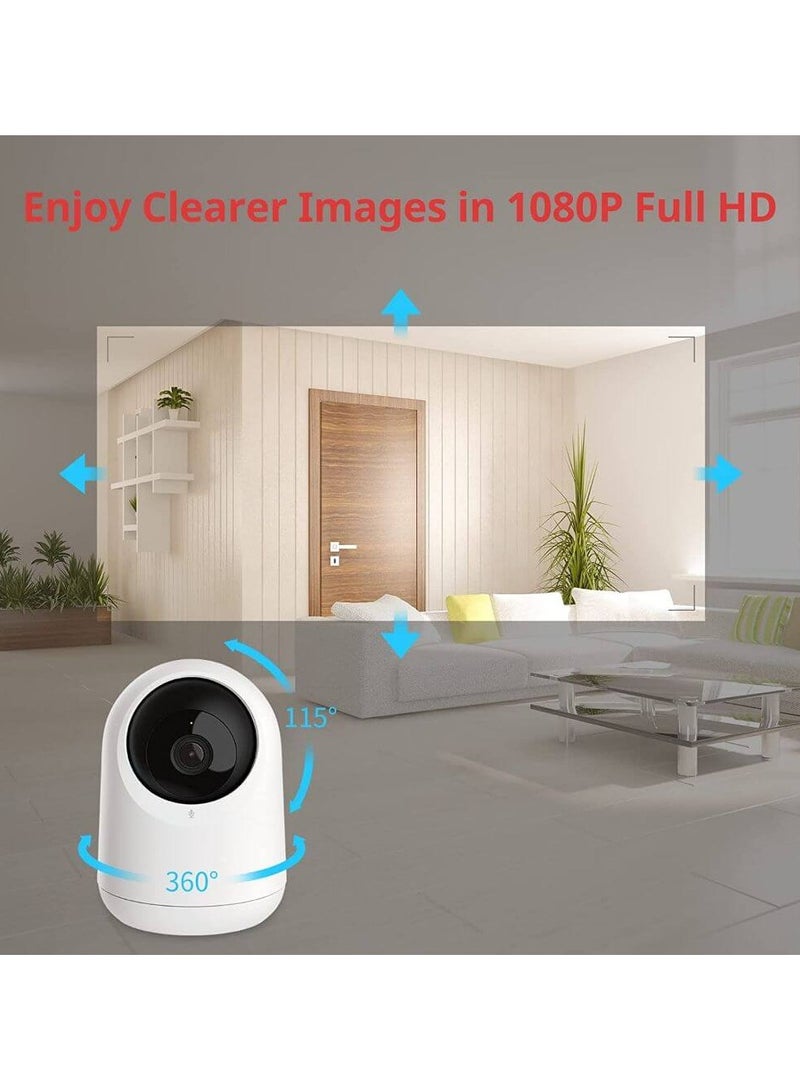 SwitchBot Pan Tilt Cam Indoor Camera 360-degree 1080P Smart WiFi