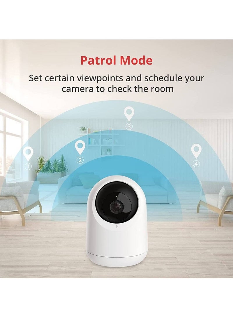 SwitchBot Pan Tilt Cam Indoor Camera 360-degree 1080P Smart WiFi