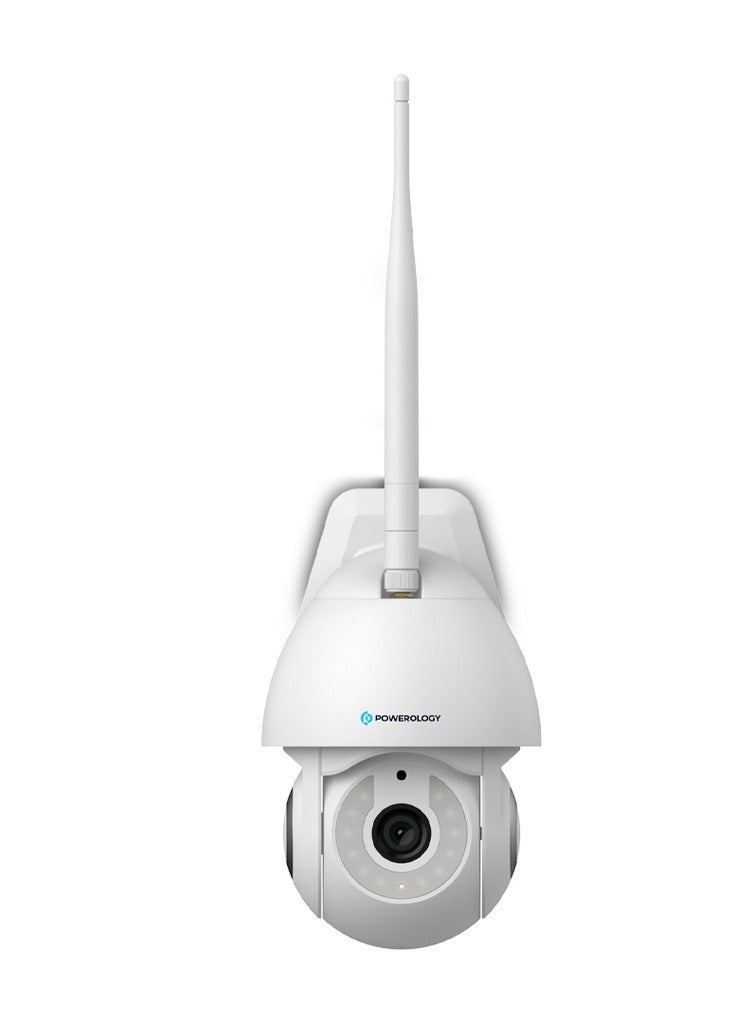 Advanced Smart Outdoor Waterproof Camera 4Gsim 360% - White