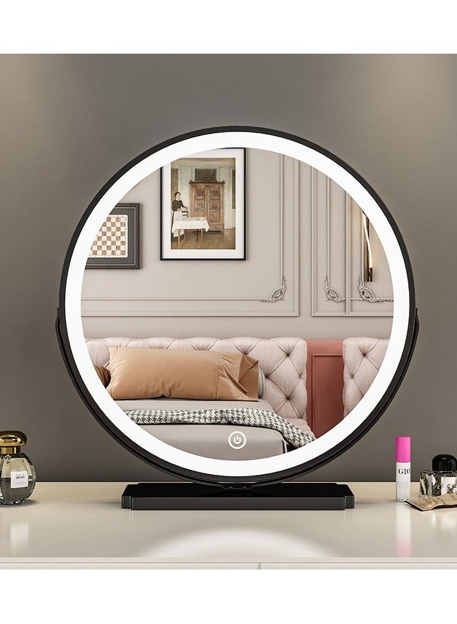 Round Mirror Circle Mirror Metal Frame Round Wall Mounted Mirrors for Living room Bathroom led mirror