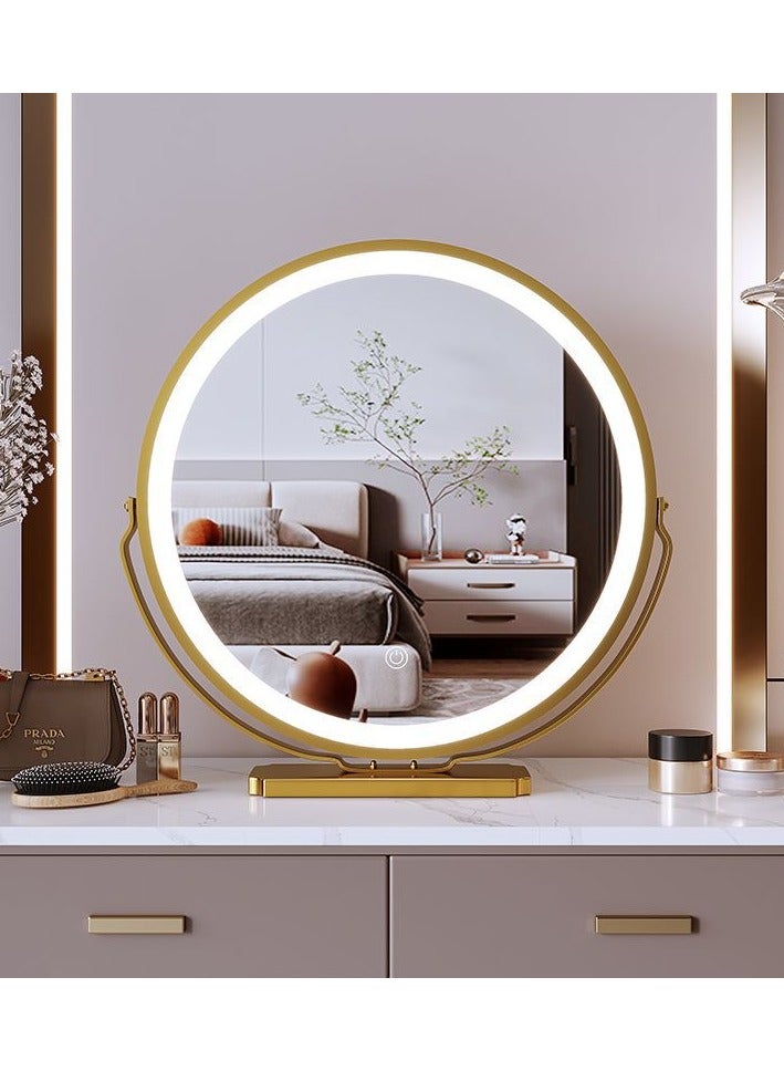 Round Mirror Circle Mirror Metal Frame Round Wall Mounted Mirrors for Living room Bathroom led mirror