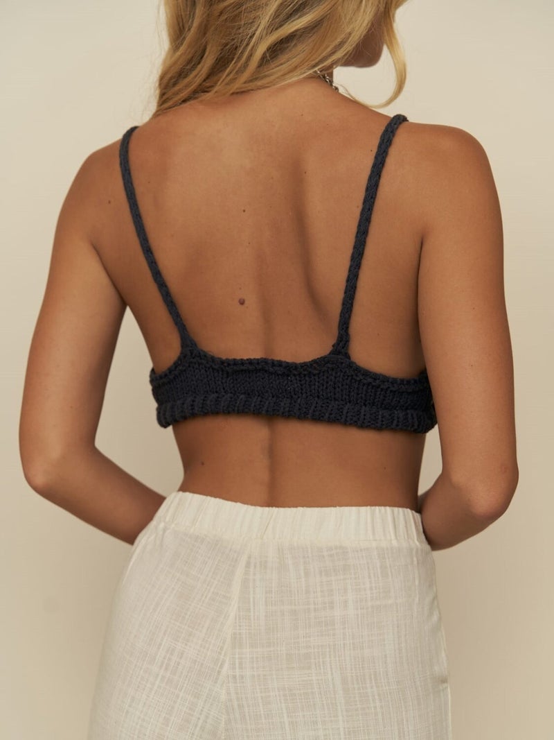 Mina Smoked Knitwear Bralette