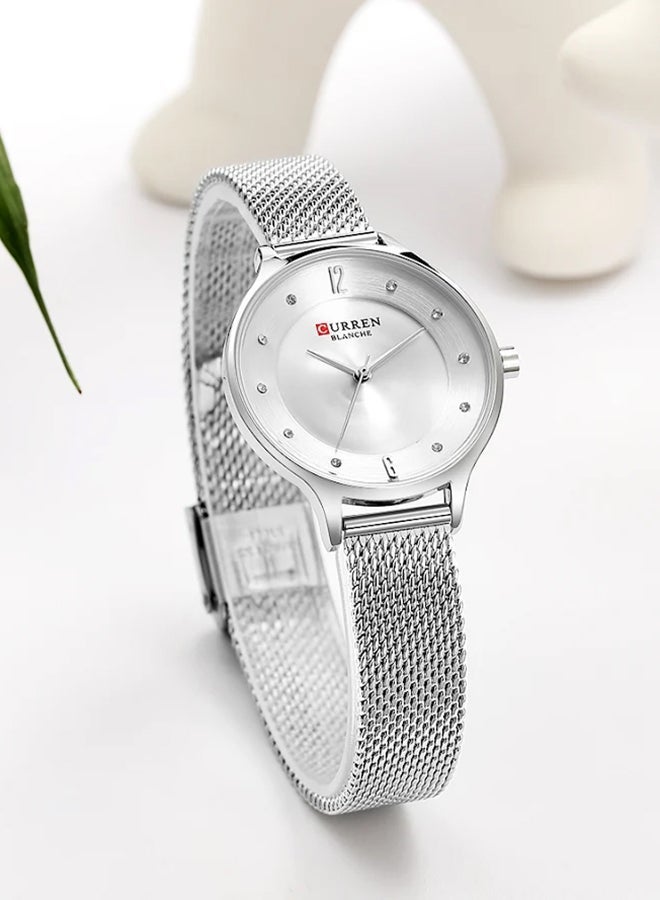 CURREN-9036 Original Brand Band Wrist Watch For Women With Free Box