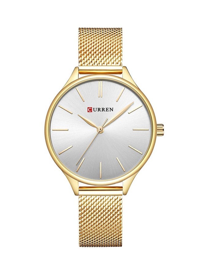 CURREN-9024 Original Brand Band Wrist Watch For Women With Free Box