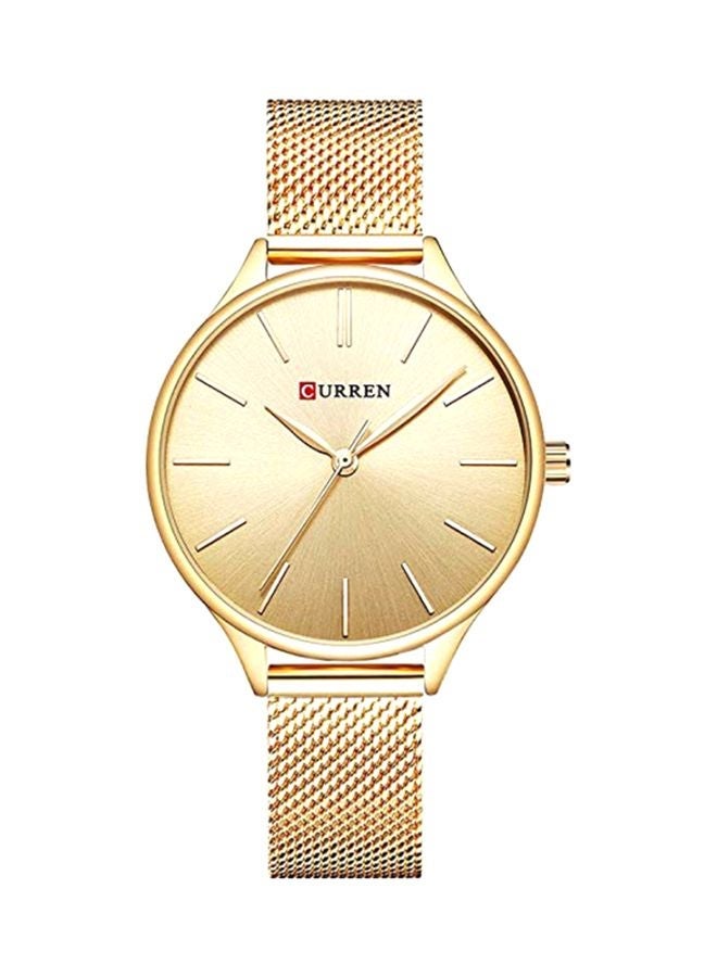 CURREN-9024 Original Brand Band Wrist Watch For Women With Free Box