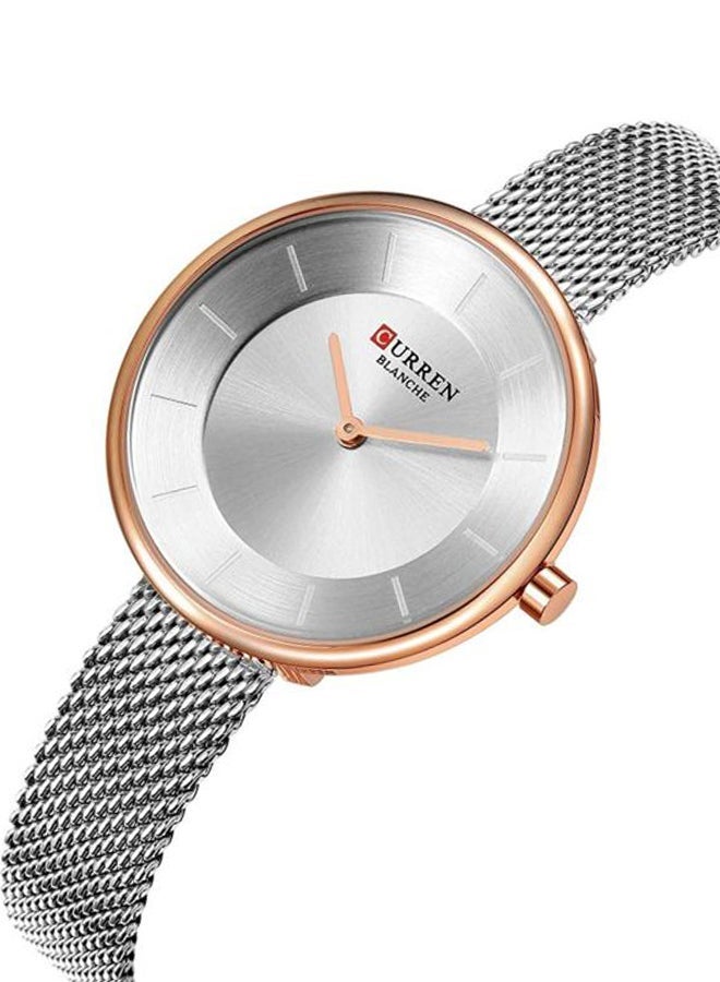 CURREN-9030 Original Brand Band Wrist Watch For Women With Free Box