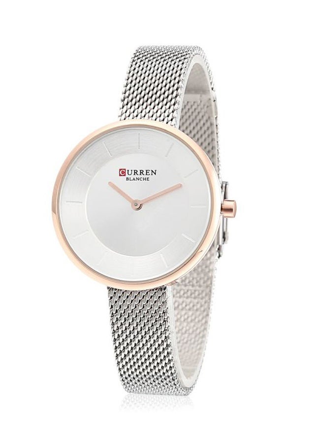CURREN-9030 Original Brand Band Wrist Watch For Women With Free Box