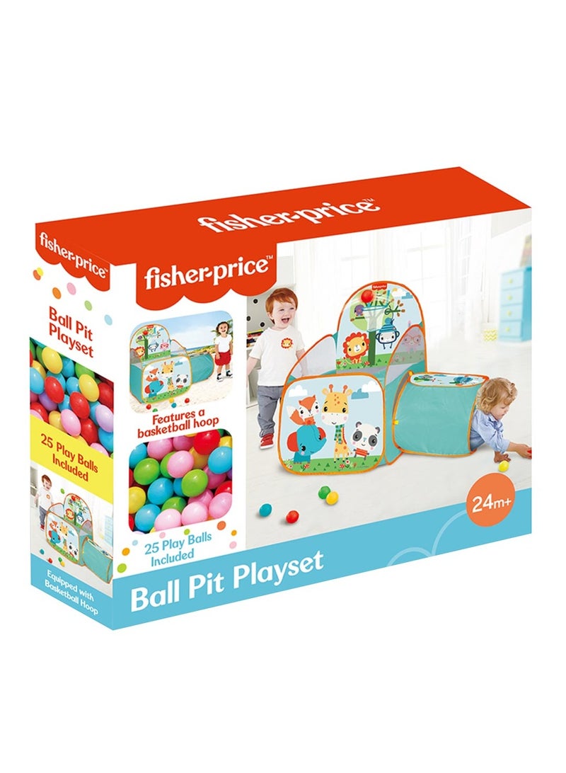 Fisher Price Circular Ball Pit W/25 Balls