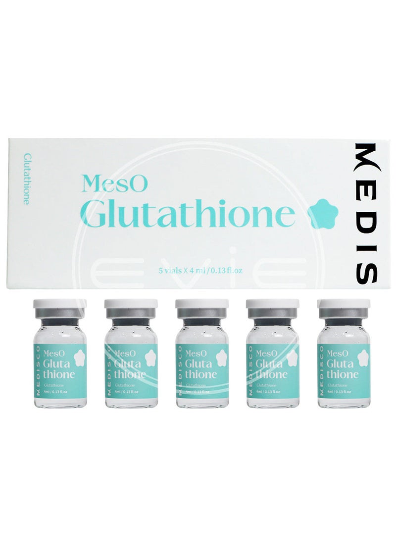 Medisco MESO Glutathione Powerful Antioxidant Solution for Radiant Youthful Skin 5 Ampules x 4ml