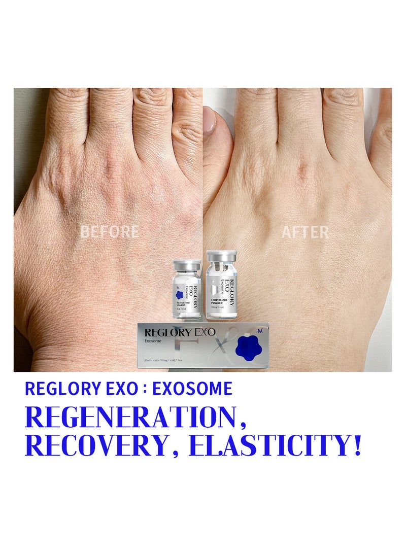 Medisco Reglory EXO Advanced Exosome Skin Glow Regeneration Solution for Youthful Hydrated Skin 1x50mg + 1x6ml