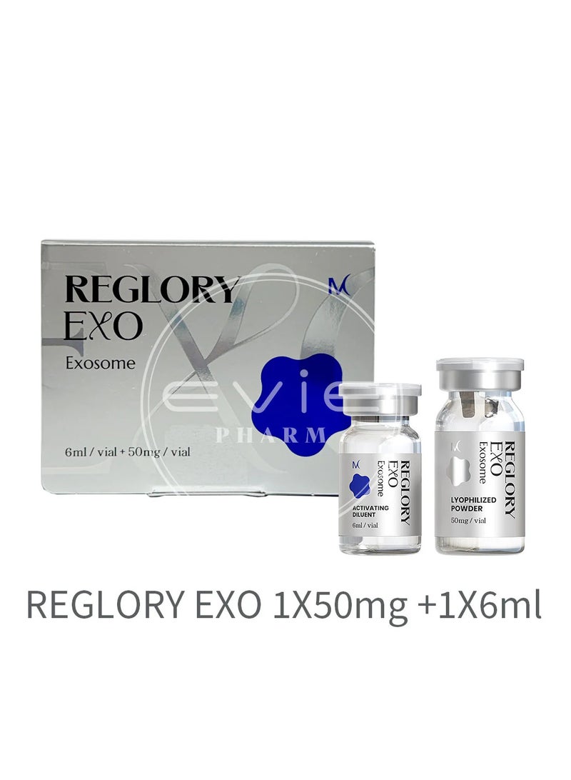 Medisco Reglory EXO Advanced Exosome Skin Glow Regeneration Solution for Youthful Hydrated Skin 1x50mg + 1x6ml
