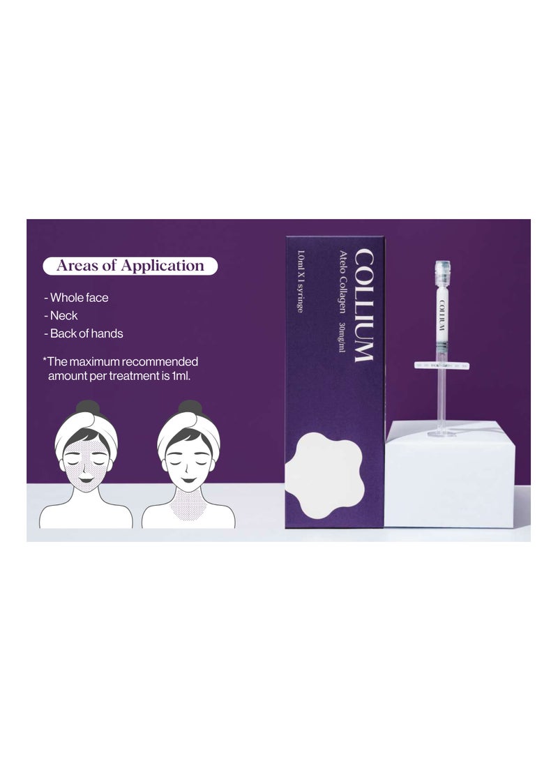 Collium Atelo Collagen 1.0ml Skin Rejuvenation Serum for Face Neck and Hands
