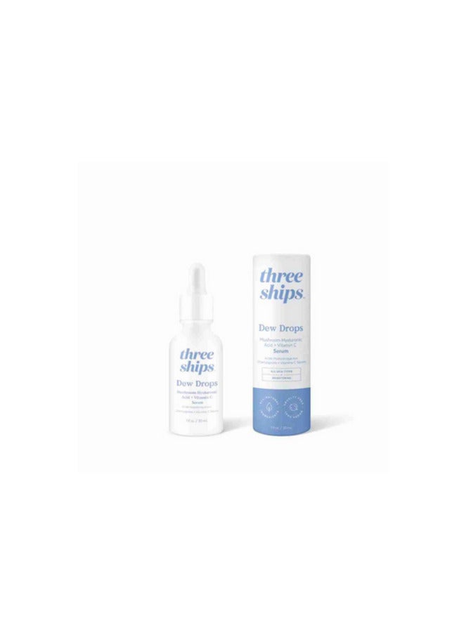 Three Ships Dew Drops Mushroom Hyaluronic Acid plus Vitamin C Serum 30ml