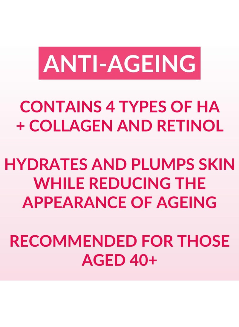 Anti Ageing Deep Wrinkle Corrector Eye and Mouth Area Cream with Super Hyaluronic Acid Collagen and Retinol Day and Night 15 ml Pack of 1