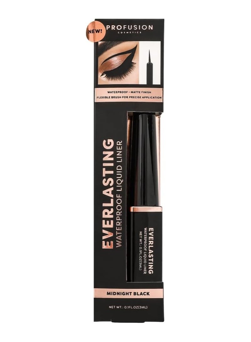 Cosmetics Everlasting Waterproof Liquid Eyeliner Achieve Bold Statement Eyes Effortlessly With this Essential Beauty Tool Long Lasting Black Liquid Eyeliner is Key to Effortless Glamour