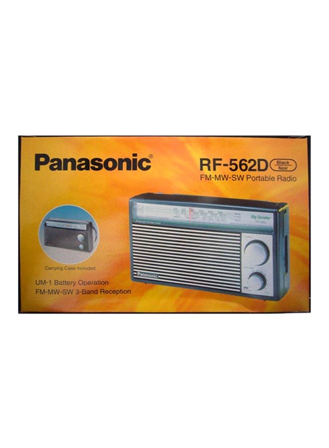 Portable Radio 3 Band RF-562DDGC-K Black/White