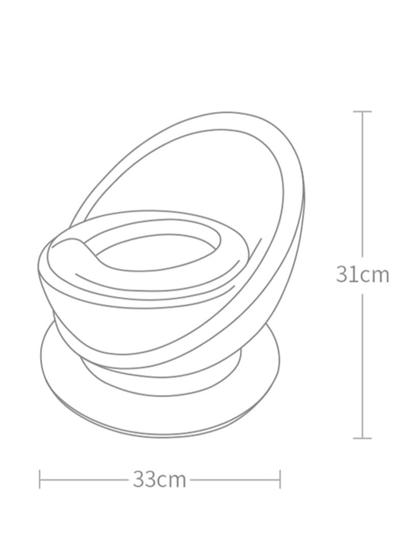 Children's Commode Chair for Home Use 360° Circular Anti-Skid Base Split Design Easy to Clean Transform Into A Small Stool