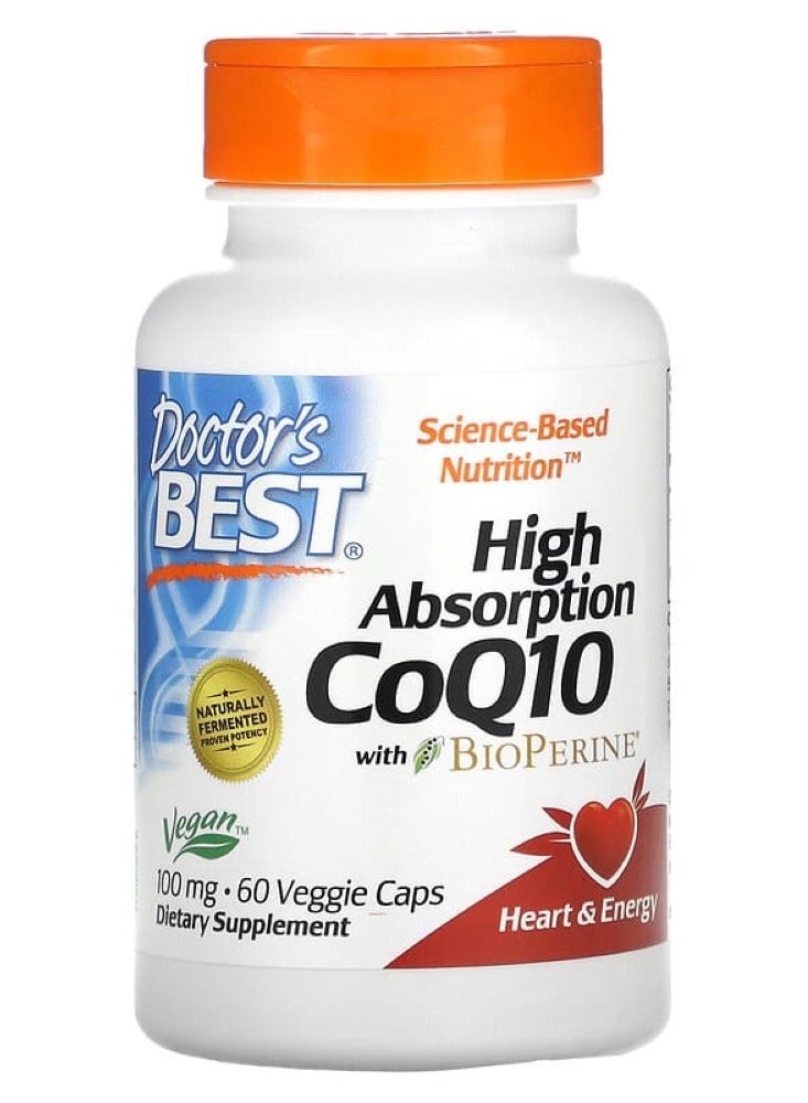 High  Absorption CoQ10 100mg 60VC