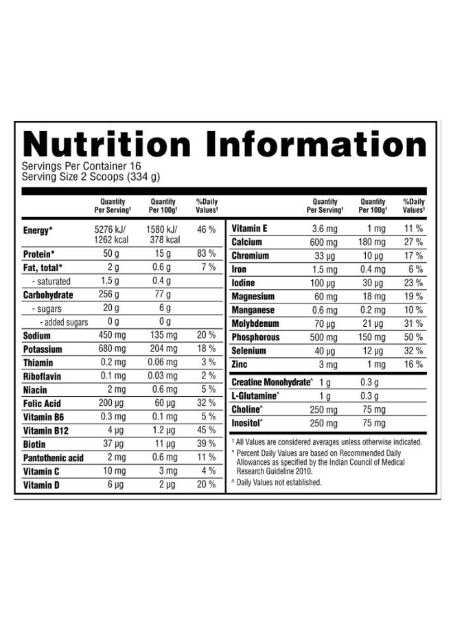 Serious Mass Protein - Banana - 5.45 kg