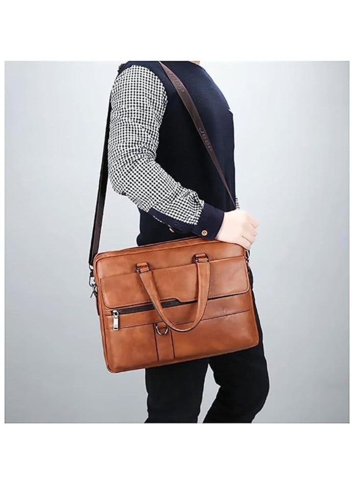 Men Briefcase Laptop Bag