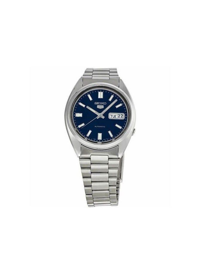 Seiko 5 SNXS77K1 Day Date Blue Dail stainless Steel