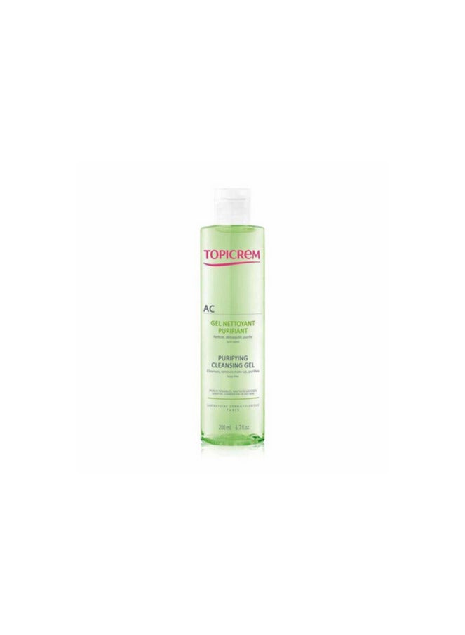 Topicrem Topicrem Ac Purifying Cleansing Gel 200ml