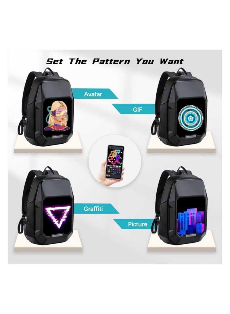 Divoom Cyberbag Pixel Art LED Backpack