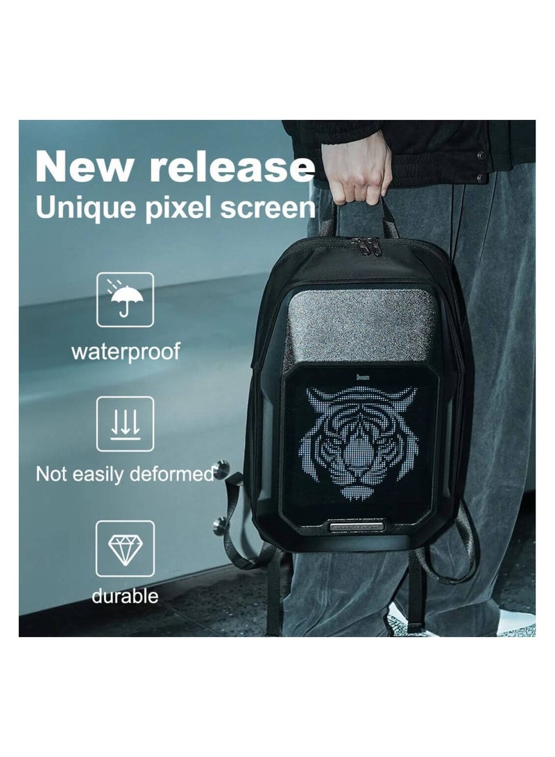 Divoom Cyberbag Pixel Art LED Backpack