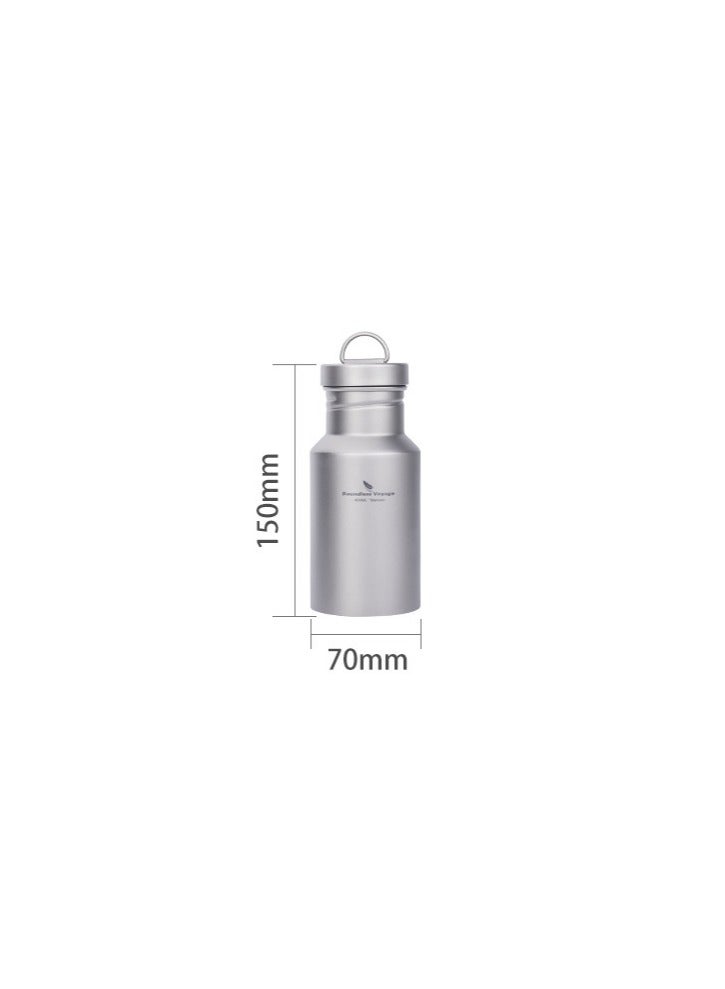 400ML Outdoor Sports Pure Titanium Water Bottle