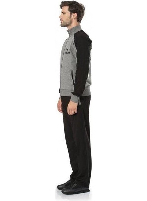 Men's Zippered Pocket Tracksuit Suit