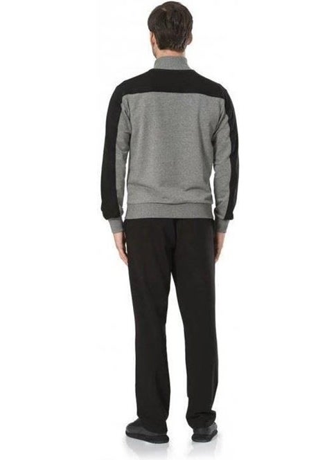 Men's Zippered Pocket Tracksuit Suit