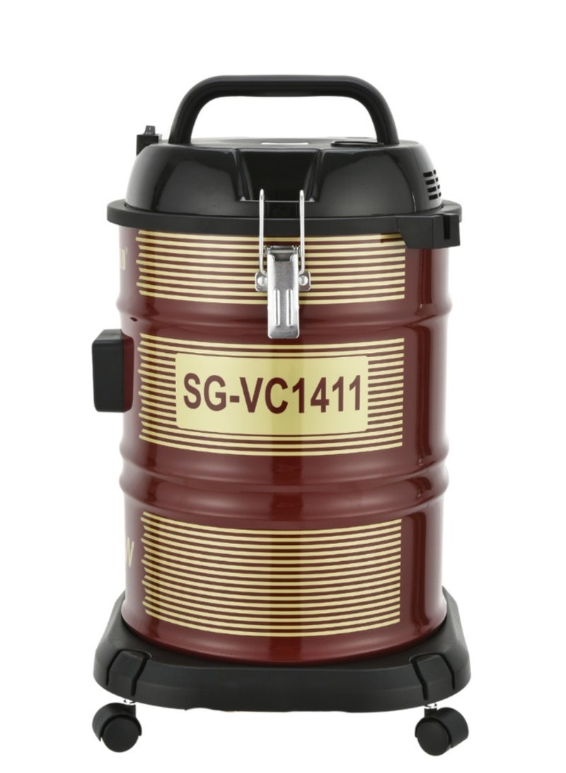 Dry Vacuum Cleaner 22L 2000W With Telescopic Tube 1.5M Cable