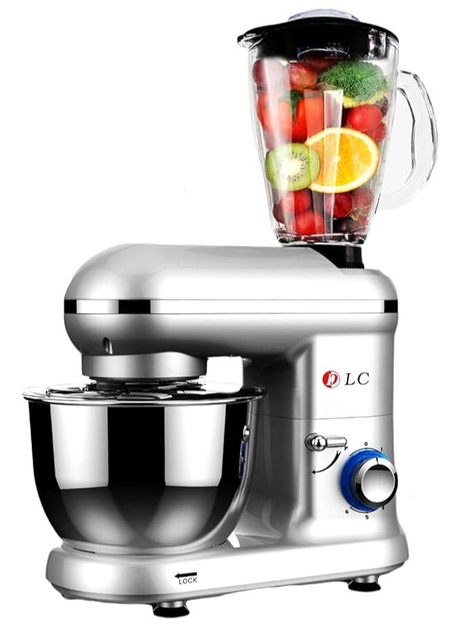 3-In-1 Stand Mixer With Stainless Steel Bowl And Blender 5.5 L 800.0 W