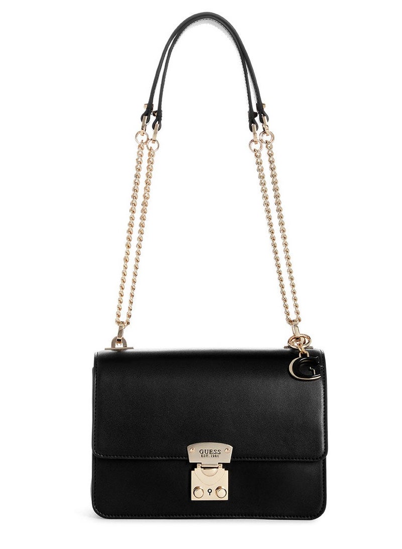 Black Mini Crossbody Bag ,HWVG9225780,20cmX12cmX7.5CM