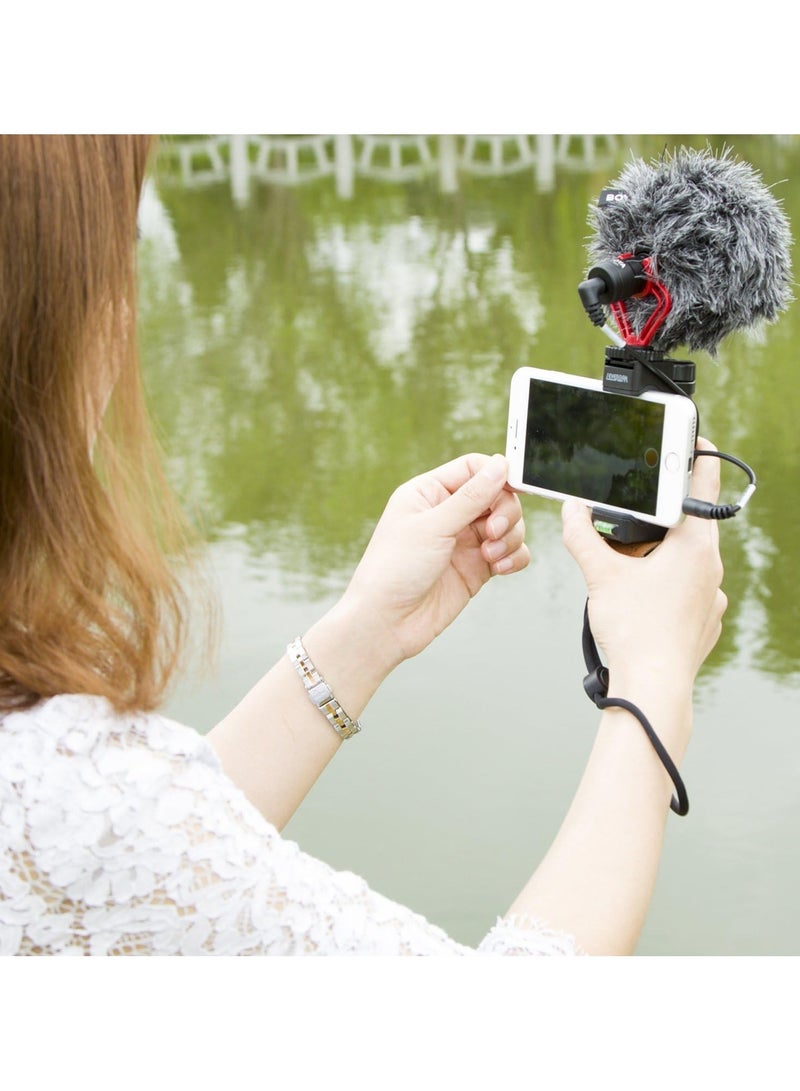 BY-MM1 Video Microphone - Ideal for YouTube, Vlogging, Facebook Livestream, and Shotgun Recording for Smartphones & Cameras, Wireless 2.4 GHz 100 Meter Range