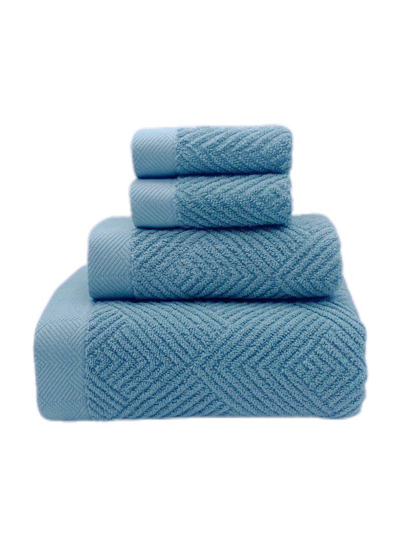 Quick drying and high water absorption luxury bath towels set 100% cotton soft and durable size 70 * 140cm sports hotel spa bathroom sensitive skin daily household use