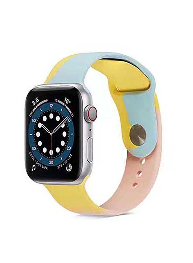 Replacement Watchband For Apple Watch Series 7/6/SE/5/4 40mm - 3/2/1 38mm 40millimeter Multicolour