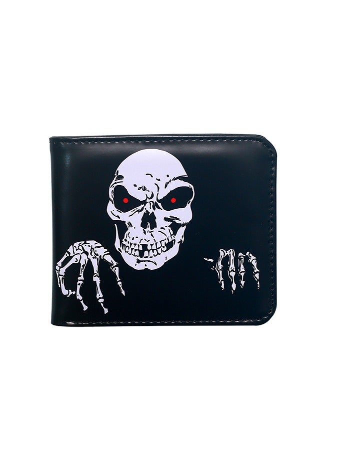 New Multi Card Three Fold Zipper Wallet