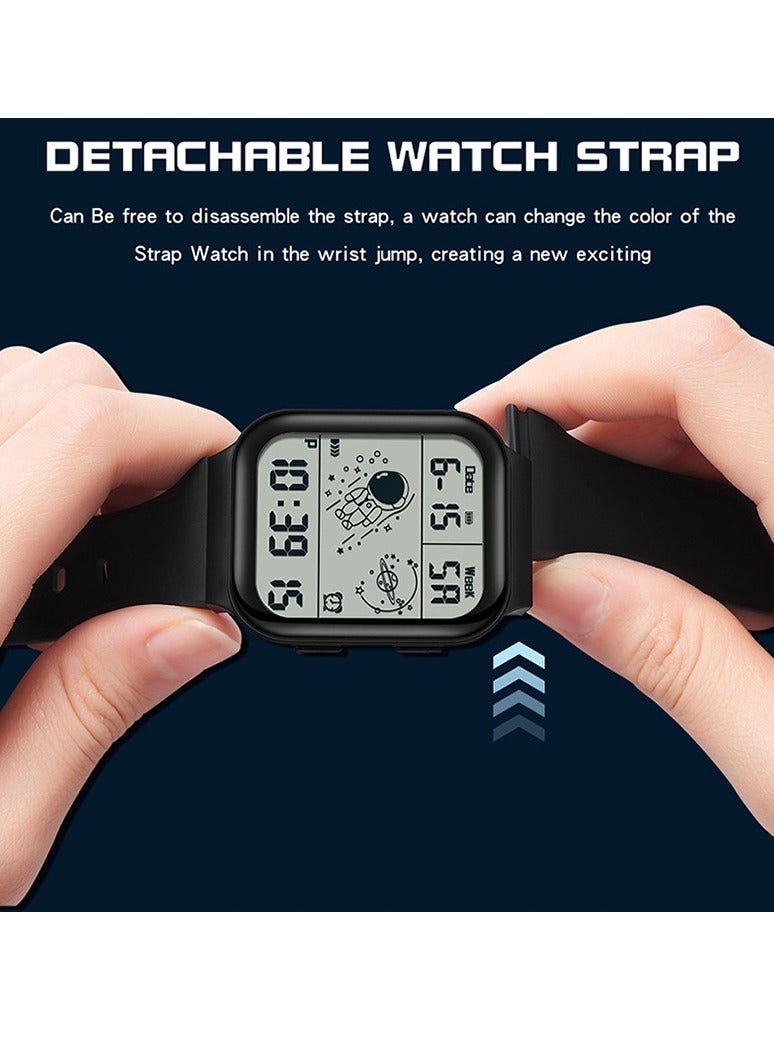 Teenagers Men And Women Waterproof Luminous Electronic Watch