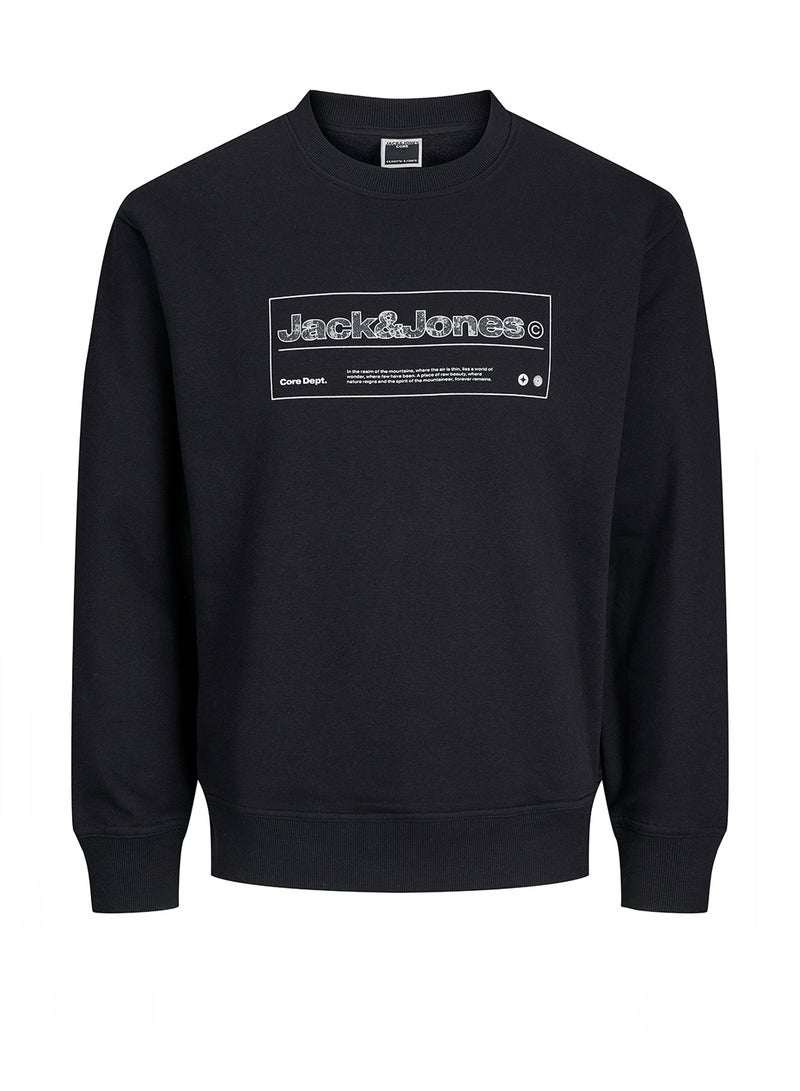 Graphic Crew Neck Sweatshirt