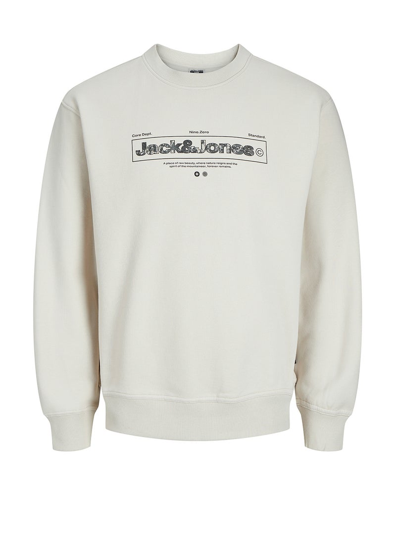 Graphic Crew Neck Sweatshirt