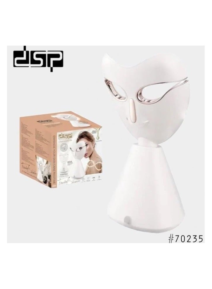 DSP Deep Cleaning Facial Steamer | Ready to use in 30 sec | White Color | Model 70235