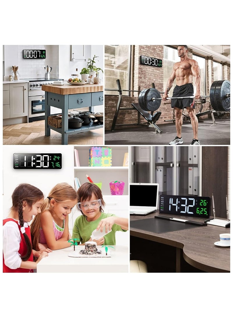 Digital Wall Clock with Large 16.2