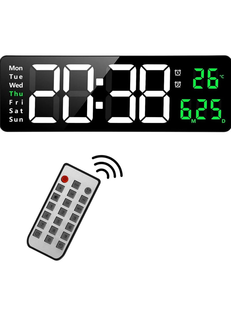 Digital Wall Clock with Large 16.2