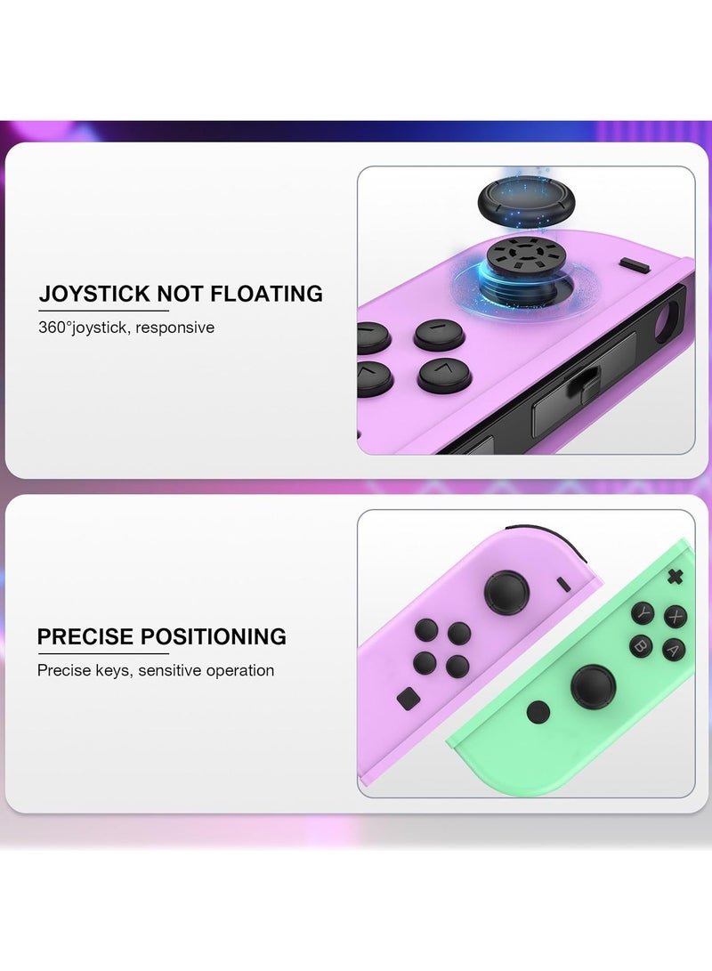 Wireless Switch Controller, compatible with Switch, Switch Lite, and OLED models, featuring wake-up function and dual vibration for an immersive gaming experience