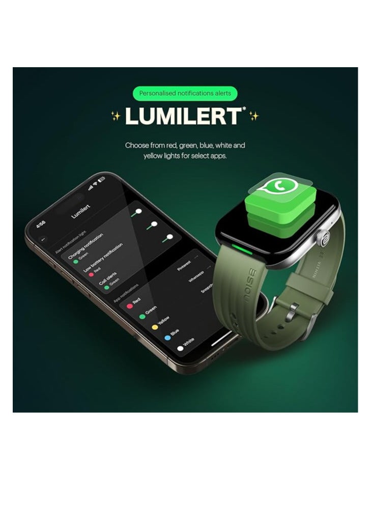 Noise Ultra 3 Luminary Smart Watch India's 1st Ever Personalised Notification Alerts (Lumilert),1.96