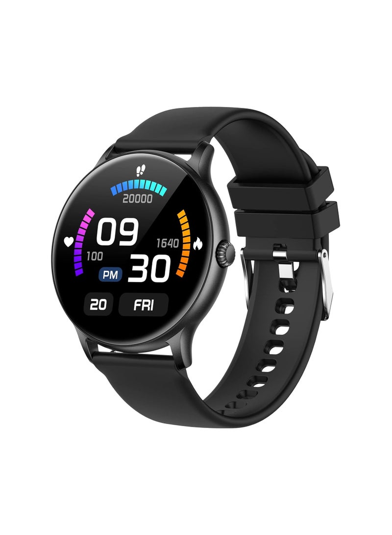 Fire-Boltt Phoenix Smart Watch with Bluetooth Calling 1.3,120+ Sports Modes, 240 * 240 PX High Res with SpO2, Heart Rate Monitoring & IP67 Rating (Black)