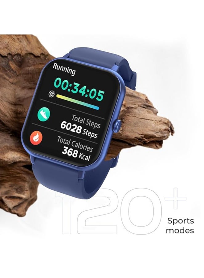 pTron Newly Launched Reflect Ace Smartwatch with Bluetooth Calling, 1.85