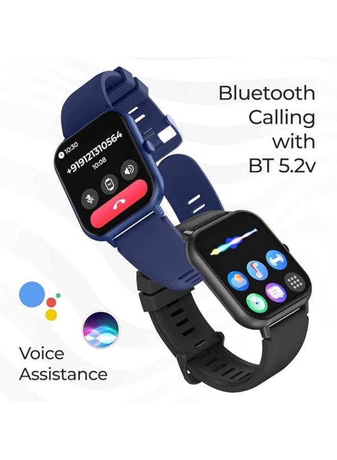 pTron Newly Launched Reflect Ace Smartwatch with Bluetooth Calling, 1.85